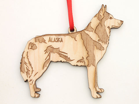 Alaska Husky Sled-dog Ornament