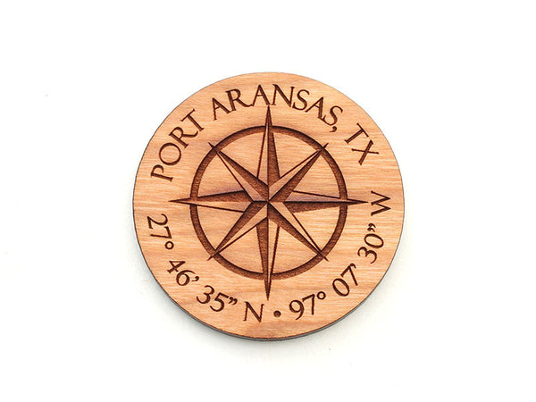 Lone Star Taste Compass Rose Magnet