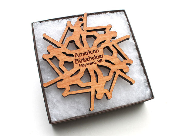 Birkie Cross Country Skier Flake ND - Nestled Pines