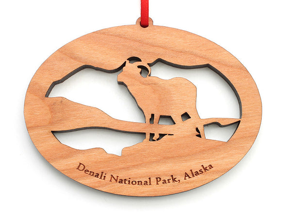 Denali Ram NW Ornament - Nestled Pines