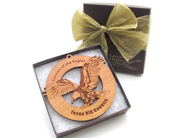 Canyon of the Eagles Circle Ornament - Nestled Pines