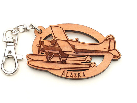 Alaska Float Plane Key Chain