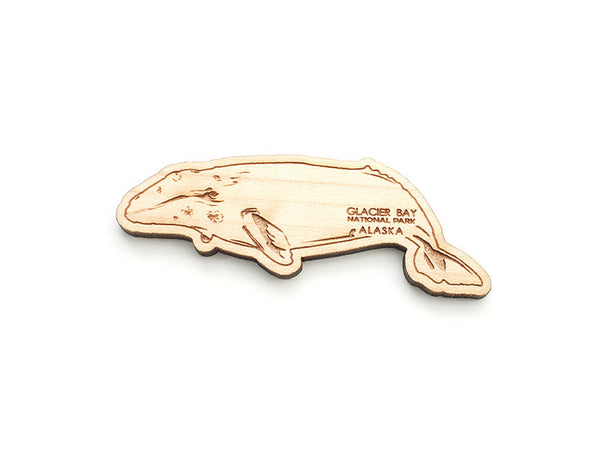 Glacier Whale Magnet - Nestled Pines