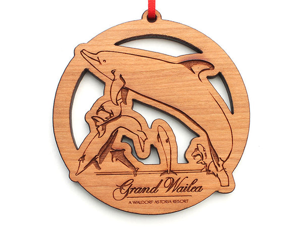 KSL Resorts Grand Wailea Dolphins Ornament
