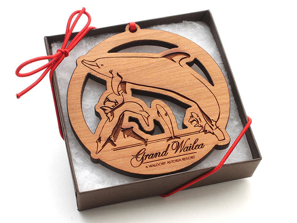 KSL Resorts Grand Wailea Dolphins Ornament