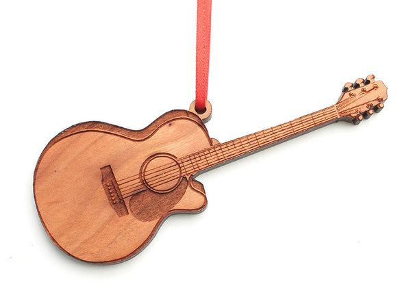 Guitar Ornament - Nestled Pines