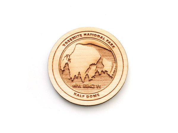 Yosemite NP Half Dome Magnet - Nestled Pines
