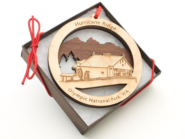 Olympic National Park Hurricane Ridge Double Ornament