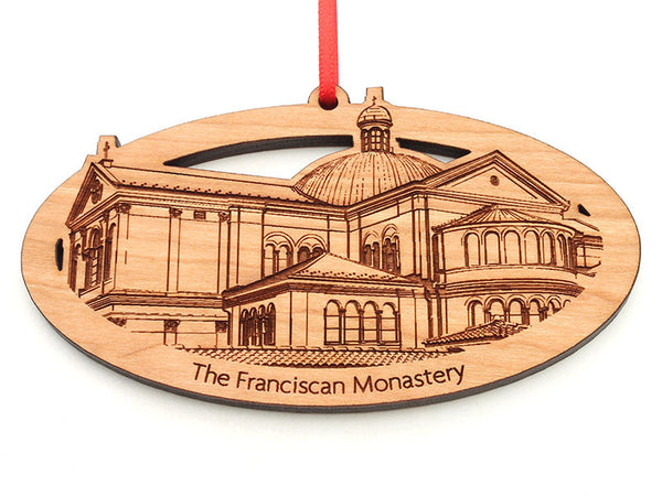 Franciscan Monastery Oval Ornament