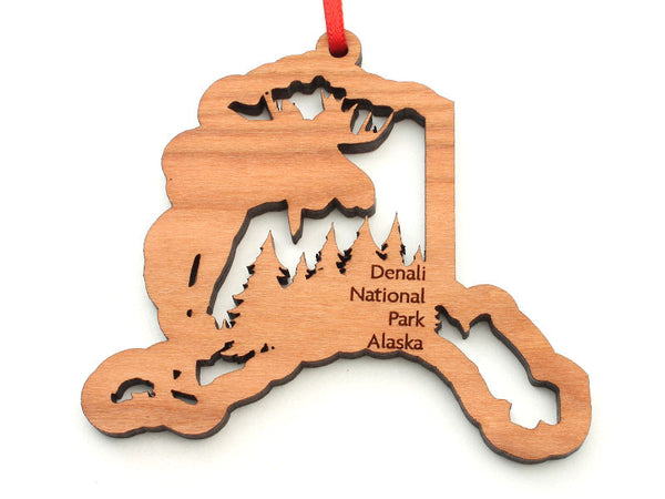 Denali National Park Alaska Moose Ornament