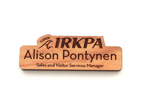 Isle Royal Name Badge Contoured