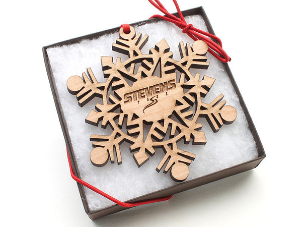 Stevens Pass Nutcracker Snowflake Ornament