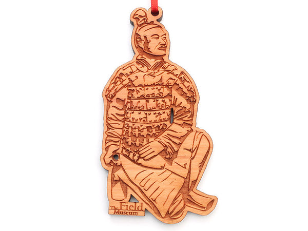 Field Museum Terra Cotta Warrior Ornament - Nestled Pines