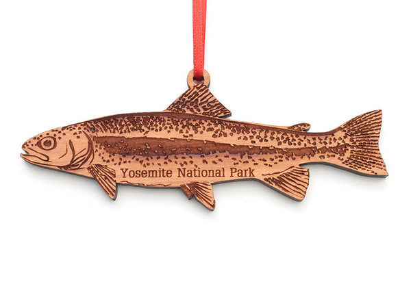 Yosemite NP Rainbow Trout Ornament - Nestled Pines